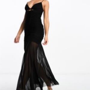 Elegant Black Evening Gown